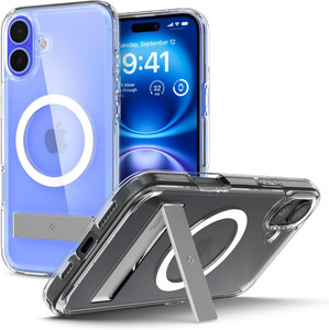Spigen Ultra Hybrid S Mag Fit for Apple iPhone 16 - Crystal Clear Spigen Ultra Hybrid S Mag Fit for Apple iPhone 16 - Crystal Clear