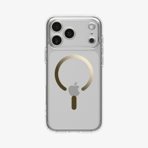 Spigen Ultra Hybrid Mag Fit for Apple iPhone 17 Pro - Clear Gold