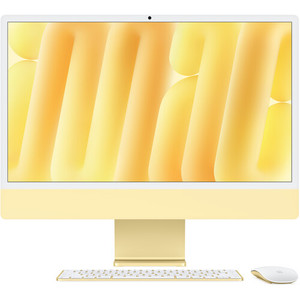 24-inch iMac Retina 4.5K Display M4 Chip with 10-Core CPU and 10-Core GPU 24GB | 512GB SSD Magic Keyboard with Touch ID (English) Yellow - November 2024