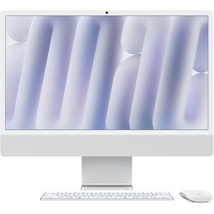 24-inch iMac Retina 4.5K Display M4 Chip with 10-Core CPU and 10-Core GPU 16GB | 512GB SSD Magic Keyboard with Touch ID (English) Silver - November 2024