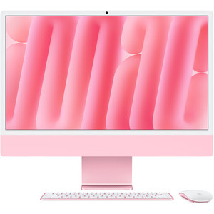 24-inch iMac Retina 4.5K Display M4 Chip with 8-Core CPU and 8-Core GPU 16GB | 256GB SSD Magic Keyboard (English) Pink - November 2024