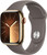 Apple Watch Series 9 (GPS + Cellular) 41mm Gold Stainless Steel Case with Clay Sport Band M/L (145-200mm wrist)