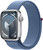 Apple Watch Series 9 (GPS) 41mm Silver Aluminium Case with Winter Blue Sport Loop (130-200mm wrist)