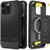 Spigen Rugged Armor (MagFit) for Apple iPhone 15 Pro Max - Matte Black