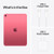 iPad 11-inch (A16) WiFi + Cellular 256GB Pink - 2025