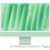 24-inch iMac Retina 4.5K Display M4 Chip with 10-Core CPU and 10-Core GPU 16GB | 256GB SSD Magic Keyboard with Touch ID (English) Green - November 2024