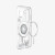Spigen Ultra Hybrid Mag Fit for Samsung Galaxy S26 - Zero One White