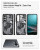 Spigen Ultra Hybrid Mag Fit for Samsung Galaxy S26 Plus - Zero One Black