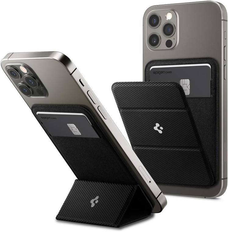 Spigen Smart Fold (MagFit) for Apple MagSafe Card Holder - Black