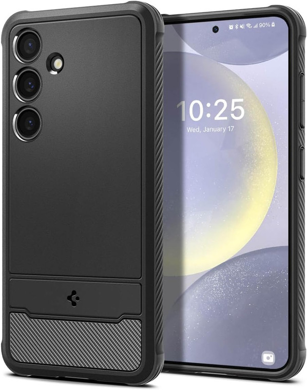 Spigen Rugged Armor for Samsung Galaxy S24 Plus - Matte Black