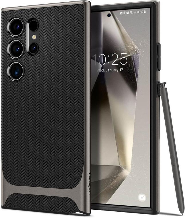 Spigen Neo Hybrid for Samsung Galaxy S24 Ultra - Gunmetal