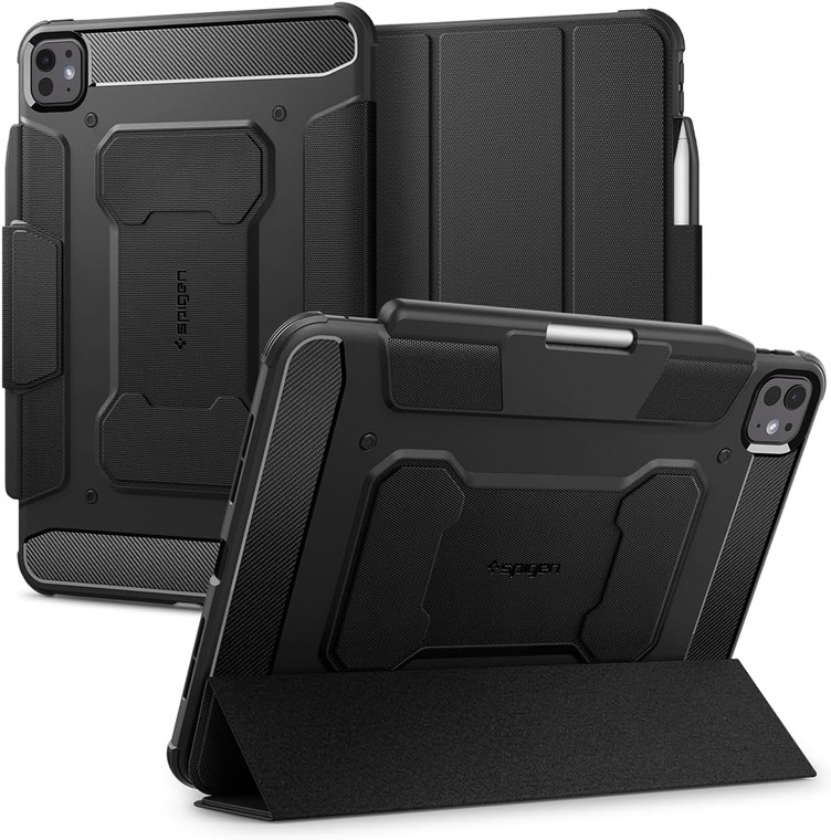 Spigen Rugged Armor Pro for Apple iPad Pro 11" (2024) - Black