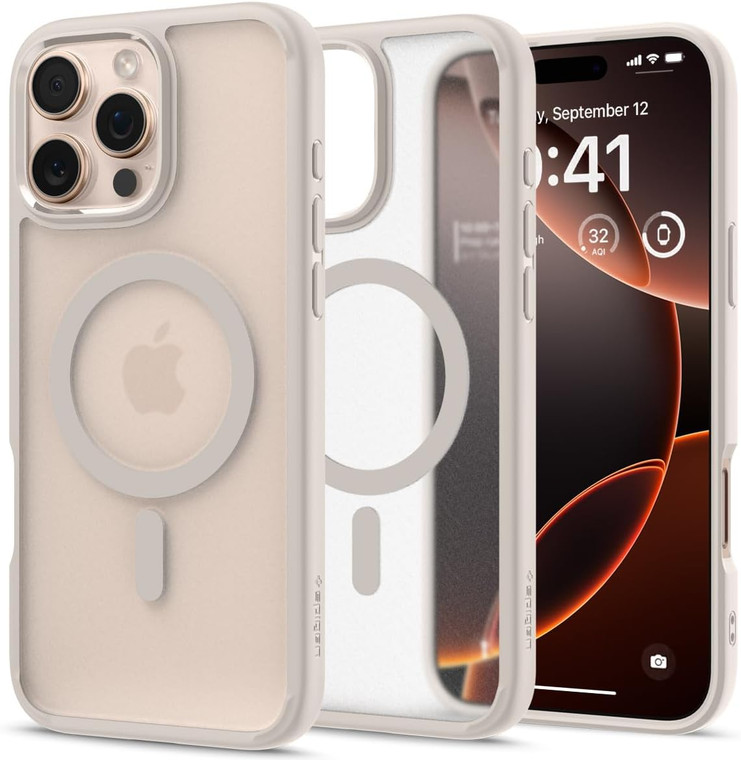 Spigen Ultra Hybrid Mag Fit for Apple iPhone 16 Pro - Frost Natural Titanium