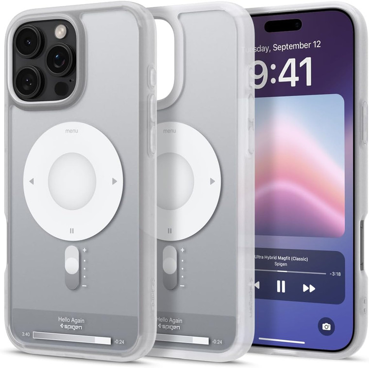 Spigen Ultra Hybrid Mag Fit for Apple iPhone 16 Pro Max - Classic Silver