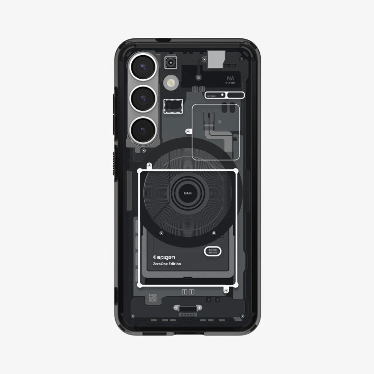 Spigen Ultra Hybrid Mag Fit for Samsung Galaxy S25 - Zero One Black