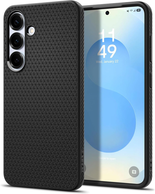 Spigen Liquid Air for Samsung Galaxy S25 Plus - Matte Black
