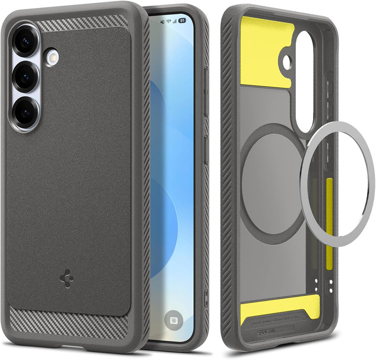 Spigen Rugged Armor Mag Fit for Samsung Galaxy S25 Plus - Marble Gray