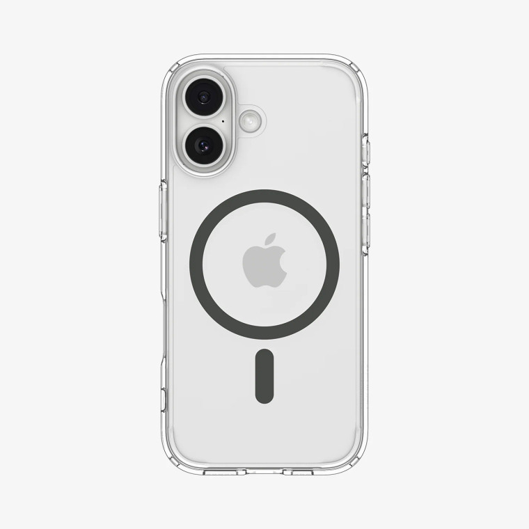 Spigen Ultra Hybrid Mag Fit for Apple iPhone 17 - Clear Graphite