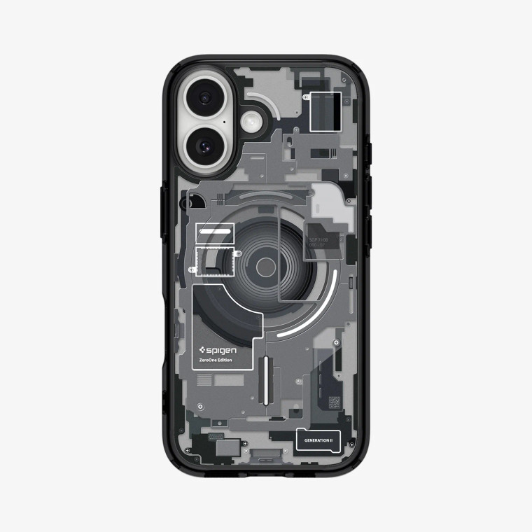 Spigen Ultra Hybrid Mag Fit for Apple iPhone 17 - Zero One Black