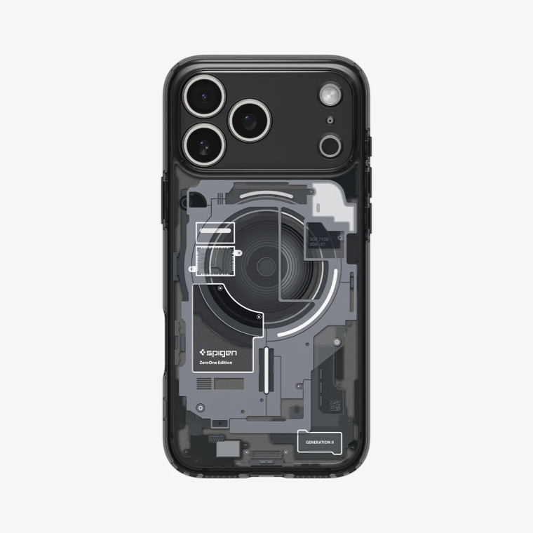 Spigen Ultra Hybrid Mag Fit for Apple iPhone 17 Pro - Zero One Black