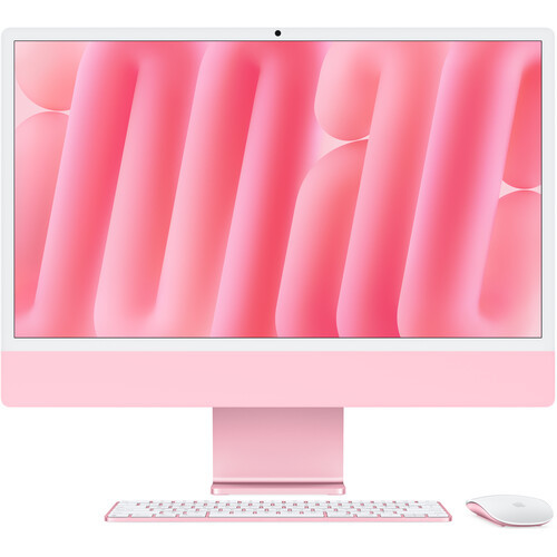 24-inch iMac Retina 4.5K Display M4 Chip with 10-Core CPU and 10-Core GPU 16GB | 512GB SSD Magic Keyboard with Touch ID (English) Pink - November 2024