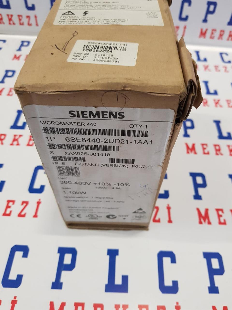 6SE6 440-2UD21-1AA1, 6SE6440-2UD21-1AA1 Siemens 1.1 kW Micromaster