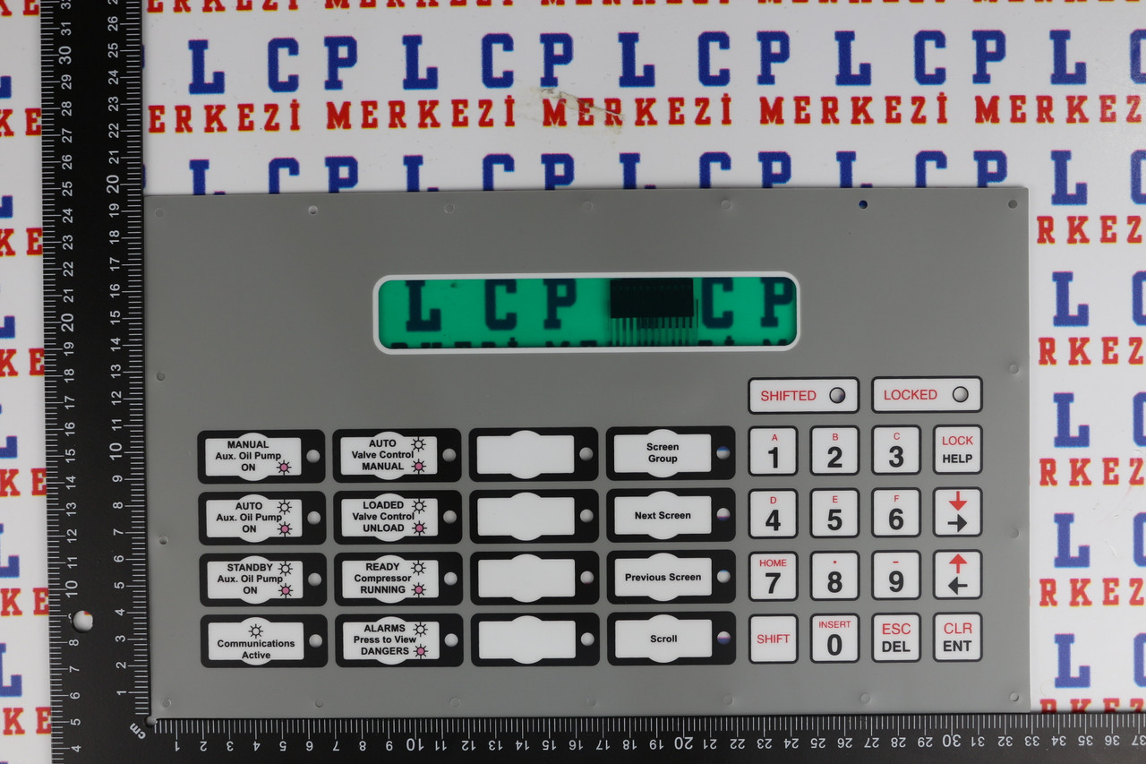 9800-AC-AB-3-3 128K STD RAM MEMBRANE KEYPAD