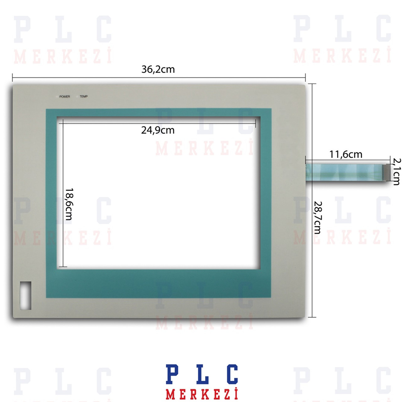 668 PANEL MEMBRANE LABEL FOR SERIES P5 12