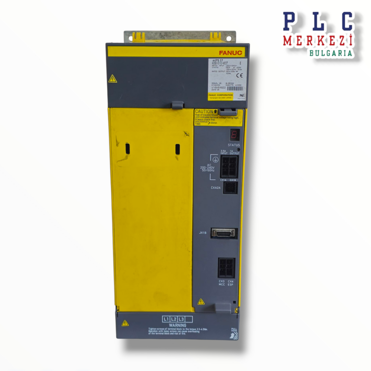 Fanuc A06B-6110-H037 Servo Drive Module – Used, Removed from a working panel"