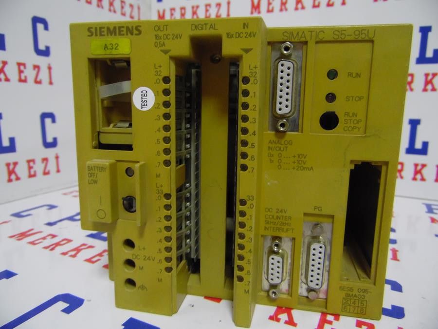 6ES5 095-8MA03, 6ES5095-8MA03 SIEMENS S5-95U COMPACT UNIT