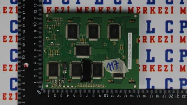 Rear view of PG256128ERS-CNN-H showing connectors and part number.