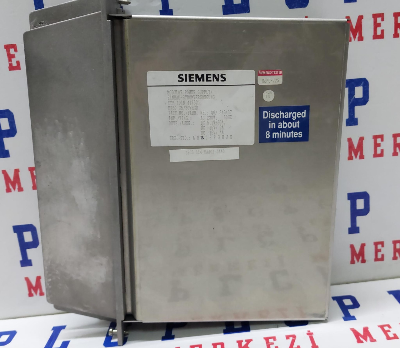 6FC5 114-0AA01-0AA0, 6FC5114-0AA01-0AA0 SIEMENS SINUMERIK 840C/840CE 115-230 V AC POWER SUPPLY 