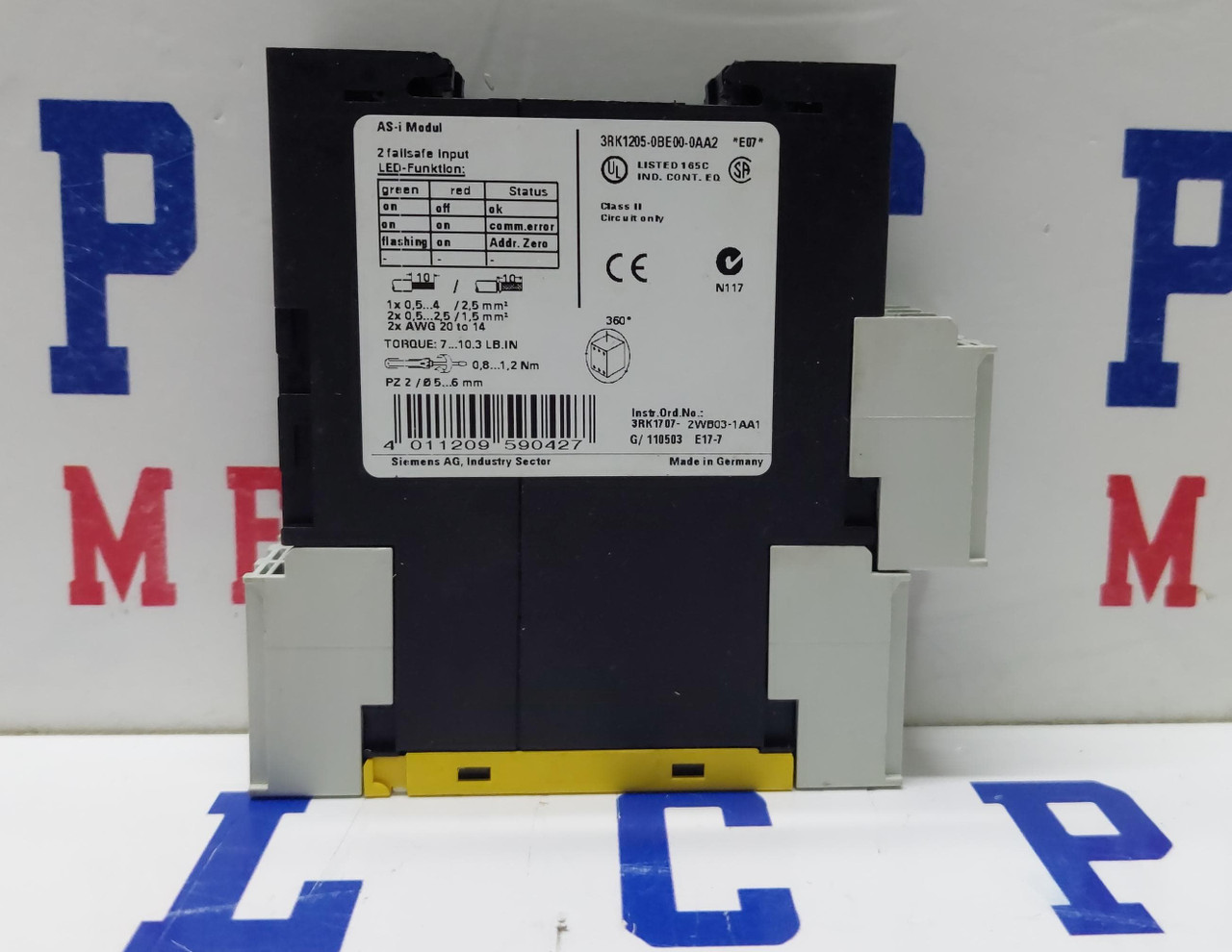 3RK1 205-0BE00-0AA2, 3RK1205-0BE00-0AA2 SIEMENS ASIsafe module S22.5F Phased-out product