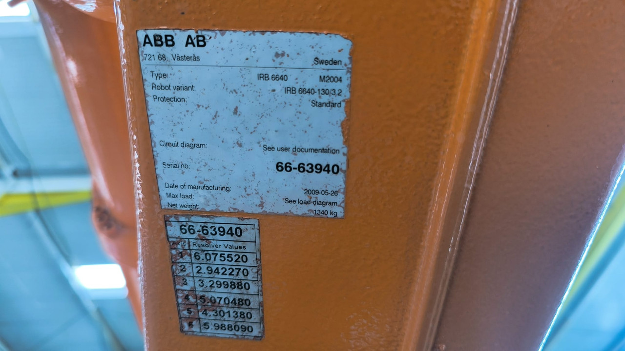 ABB IRC5 IRB6640-130/3.2 M2004