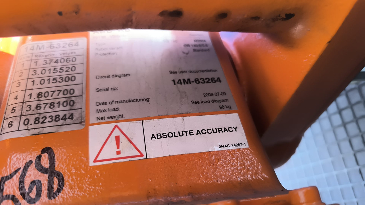ABB IRC5 IRB140-6/0.8 M2004