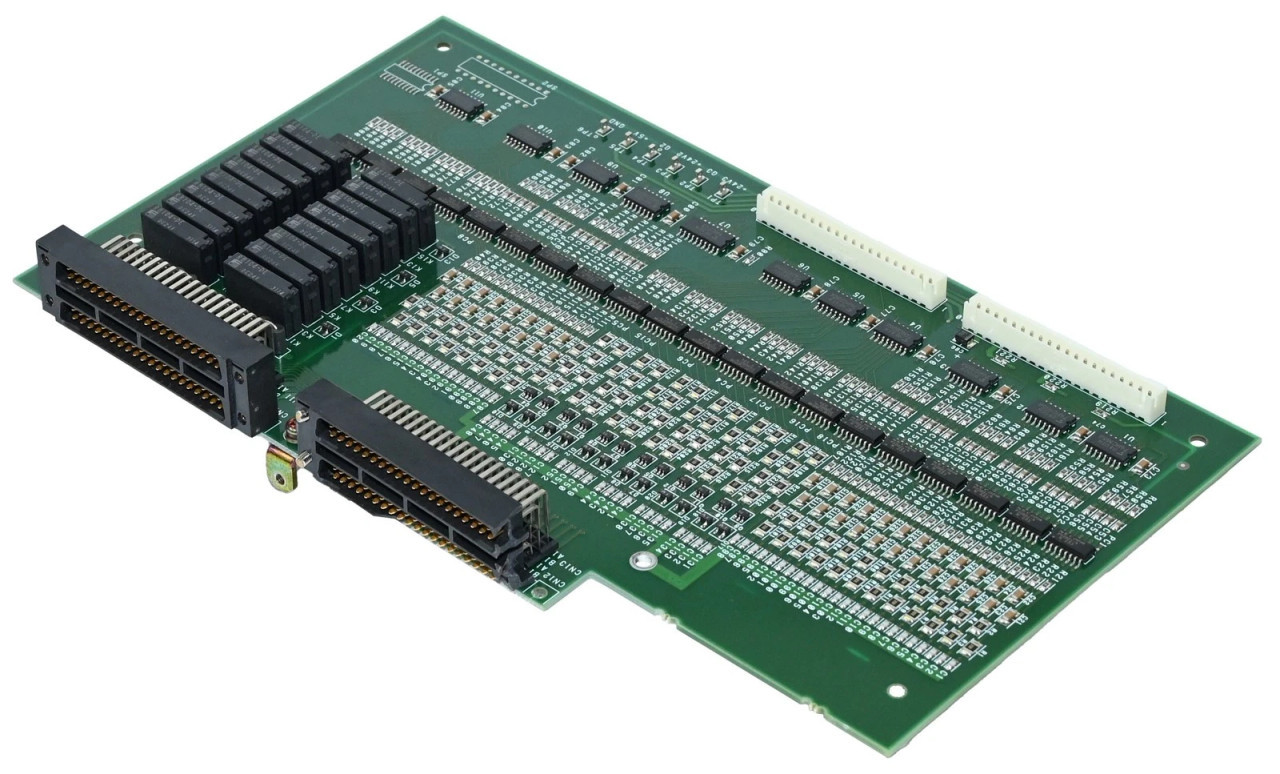 Front view of Yaskawa JARCR-XCI01 I/O PCB – industrial automation part for Motoman robots