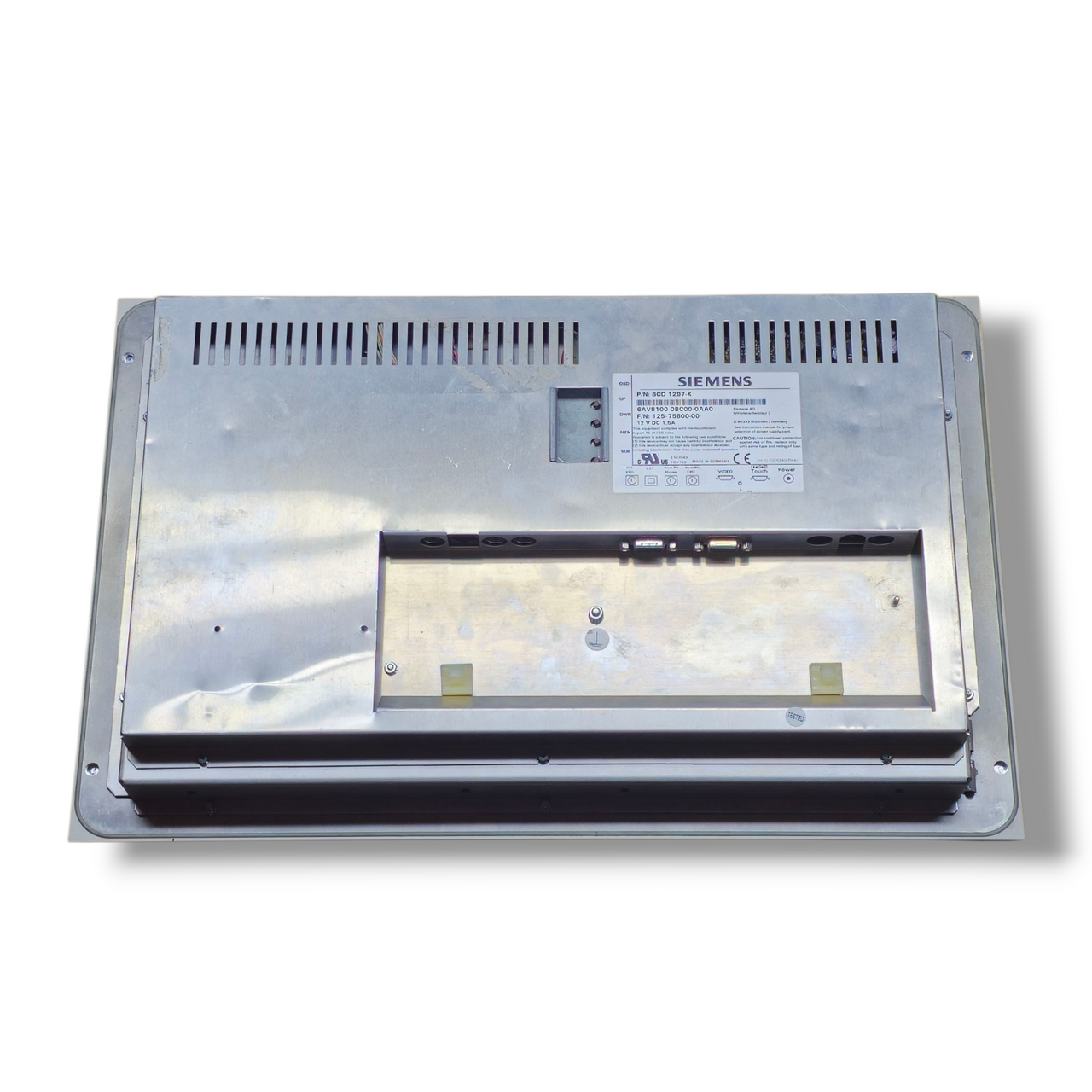Siemens SIMATIC ITC1500 15.6" Widescreen HMI Panel | P/N: 6AV8100-0BC00-0AA0