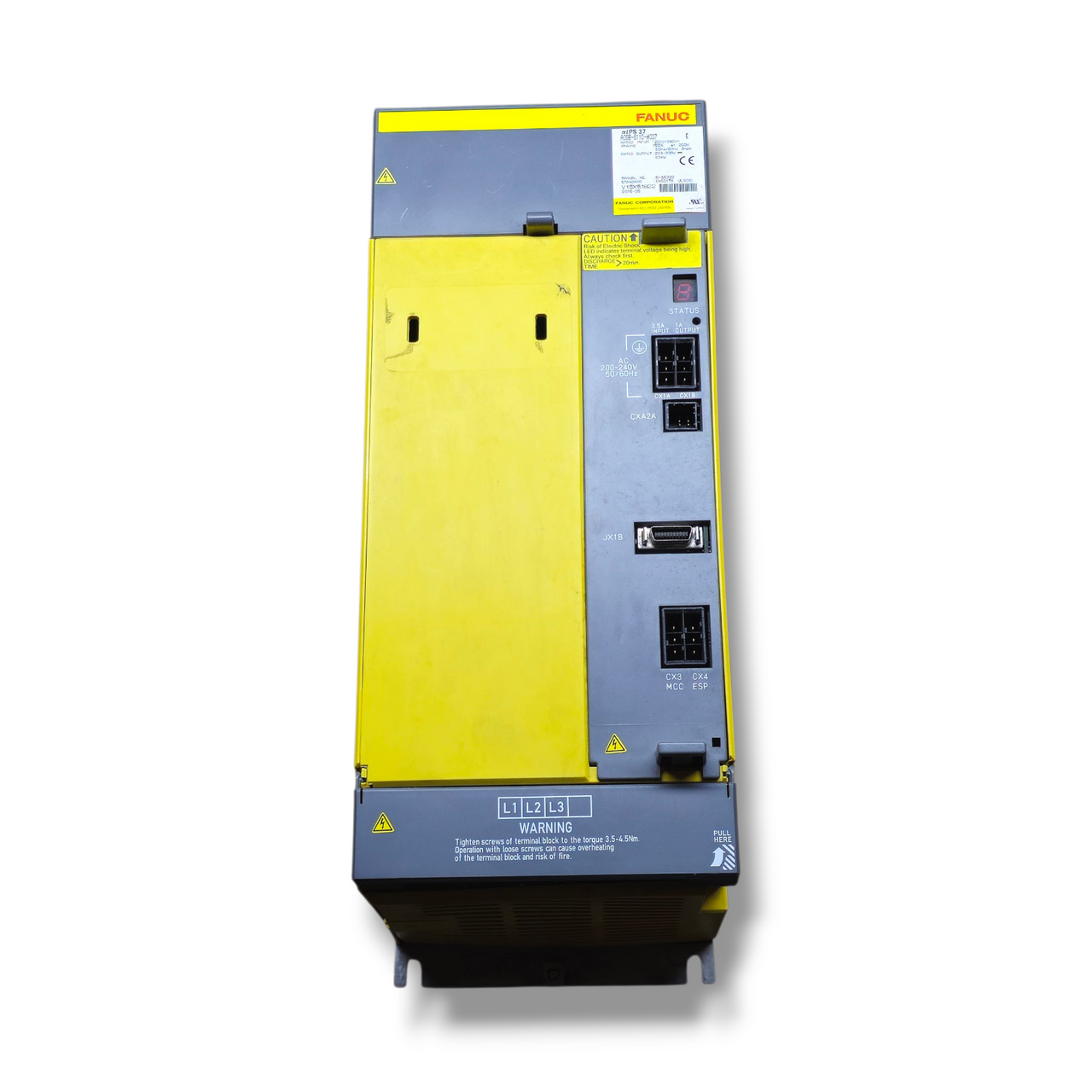 Fanuc A06B-6114-H037 Servo Amplifier Drive | aiSV 3-Axis for CNC Machine