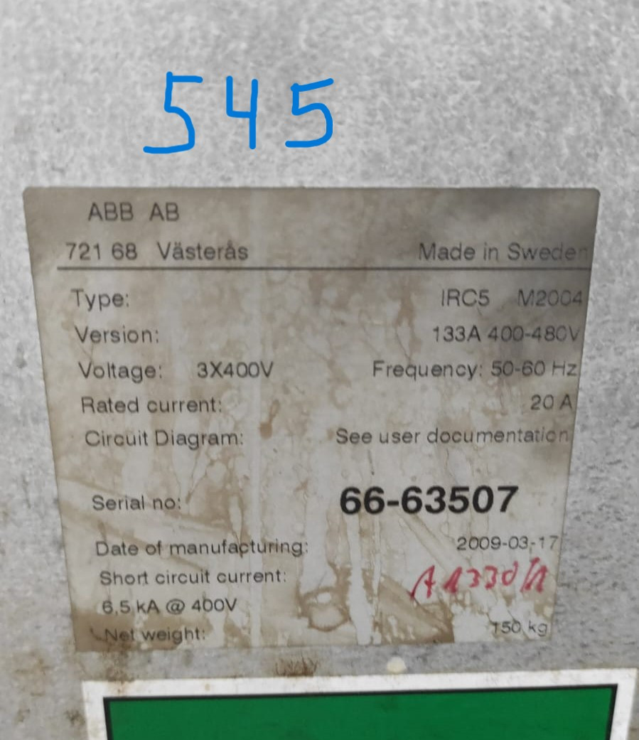 ABB IRB6600-180/2.55