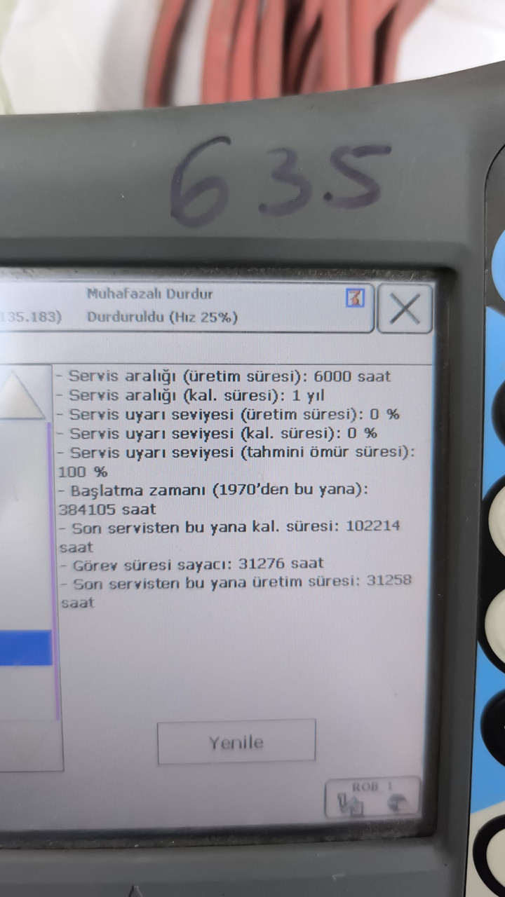 ABB IRC5 IRB6640-235/2.55 2013 MODEL