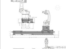 KUKA KL 1500/3T LINEAR UNIT 8 METER