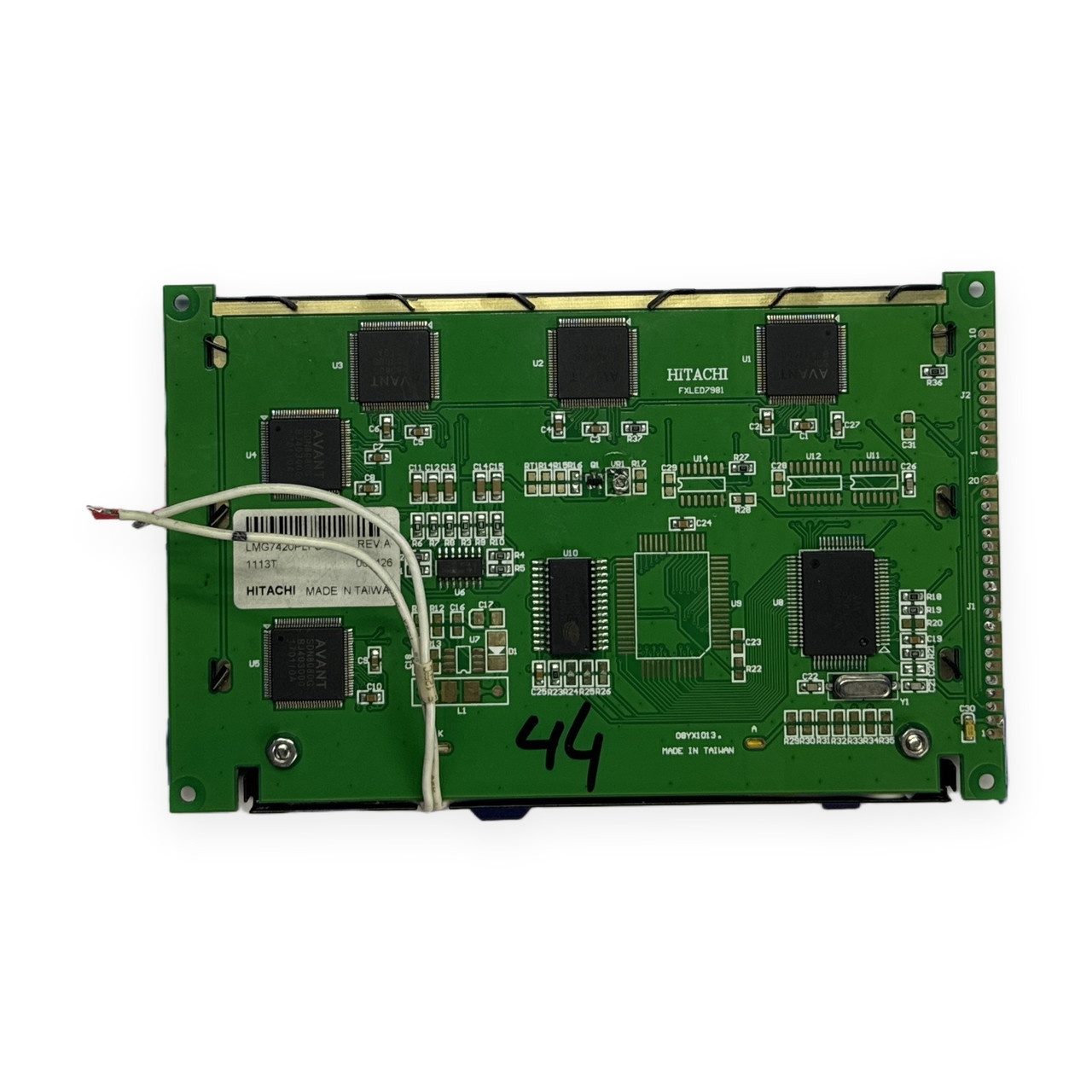Hitachi LMG7420PLFC-X Rev.A Industrial LCD Display Screen Panel Photo - View 2