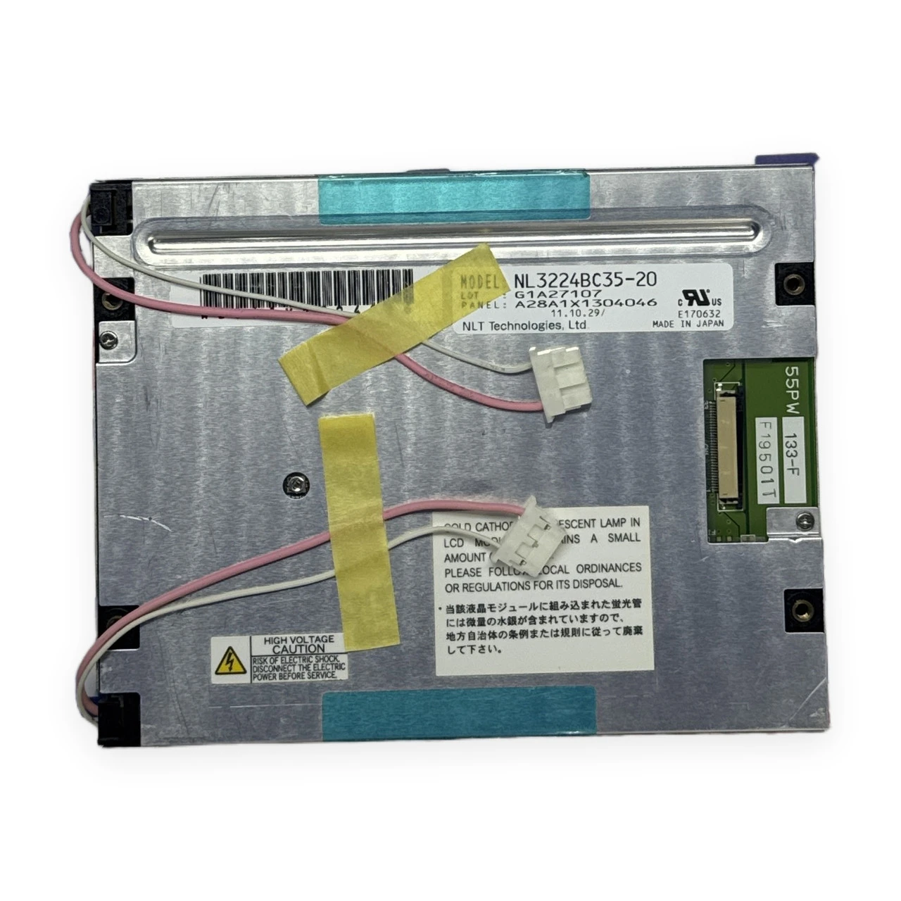 NEC NL3224BC35-20 5.5-Inch QVGA TFT LCD Screen Replacement Photo - View 4