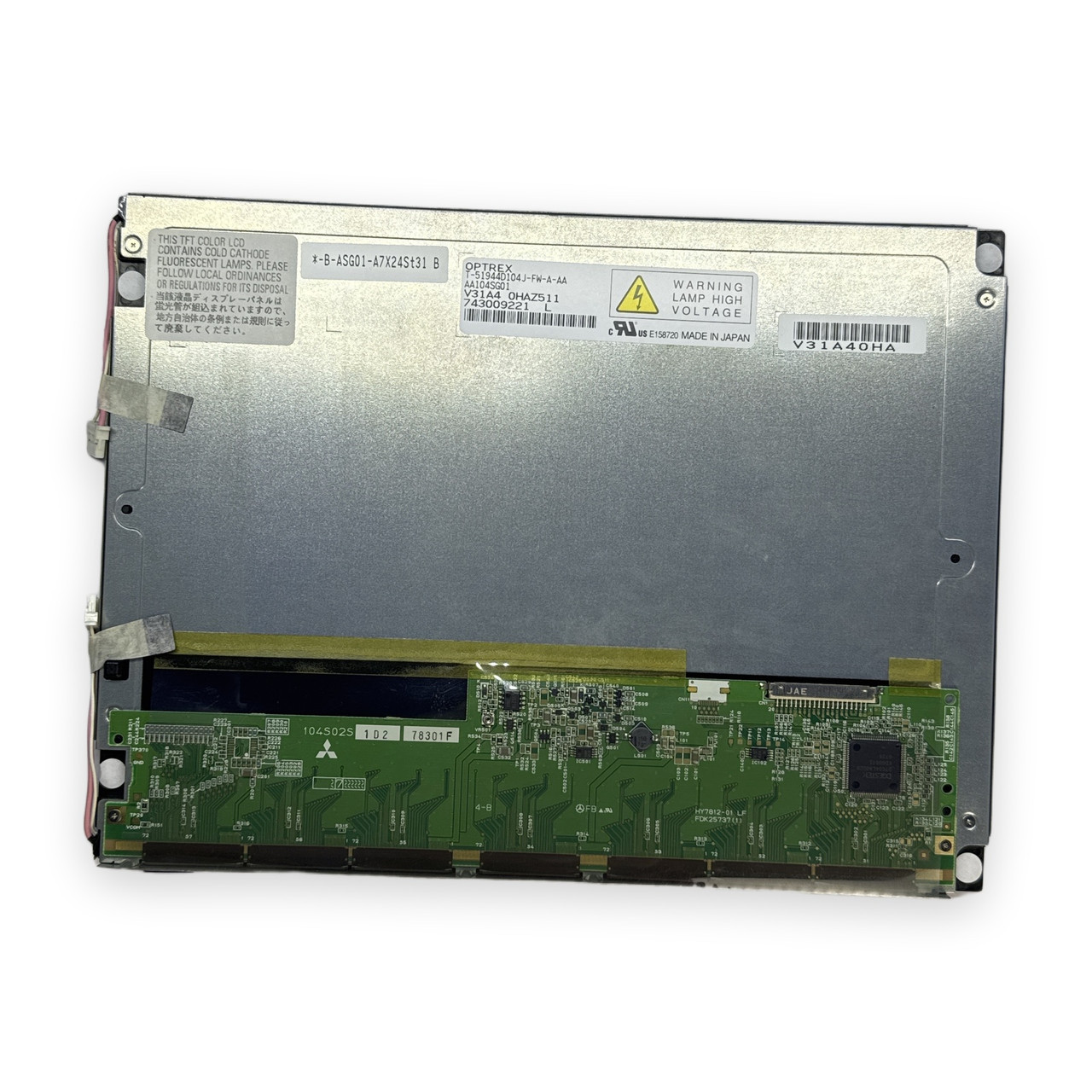Optrex T-51944D104J-FW-A-ADN 10.4-Inch LCD Display Panel Photo - View 2