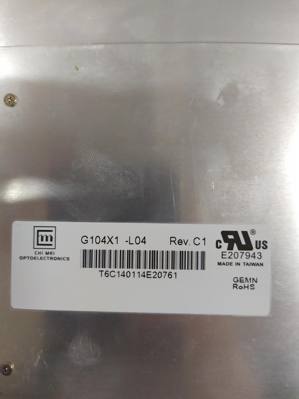 Innolux G104X1-L04 REV C1 10.4-Inch XGA Industrial LCD Screen Photo - View 1
