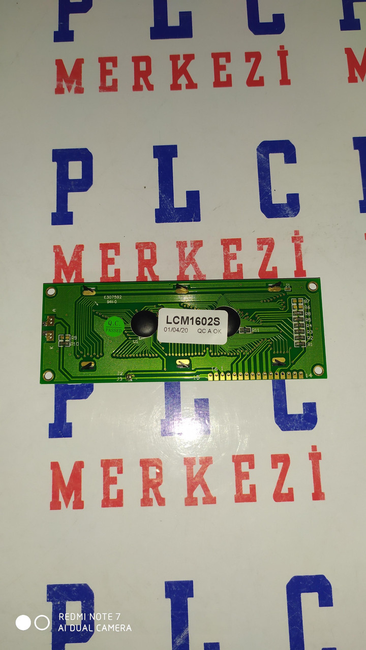 LCM1602S-01 16x2 Character LCD Display Module Replacement Photo - View 3