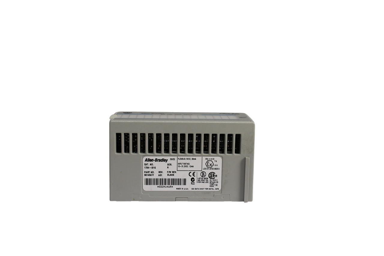 Allen-Bradley 1794-IB16 FLEX I/O 16-Point 24V DC Sink Input Module