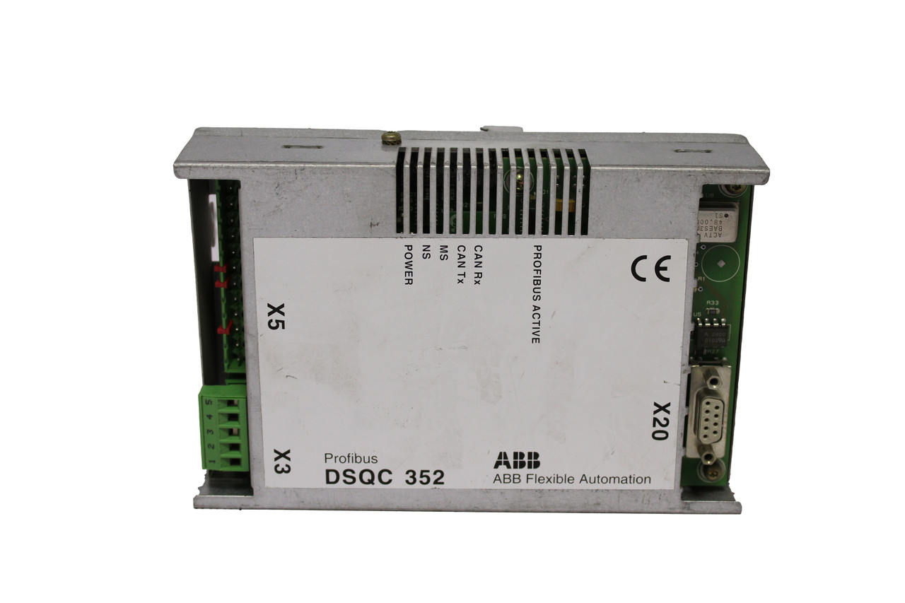 ABB 3HNE00009-1 DSQC 352A Profibus DP Slave Robot Interface Board
