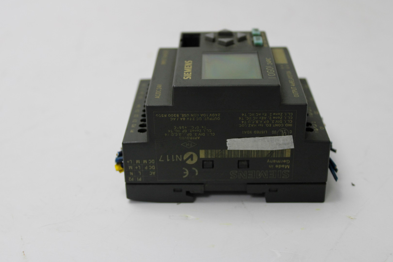 Siemens 6ED1052-1HB00-0BA4 LOGO! 24RCo Logic Controller Module