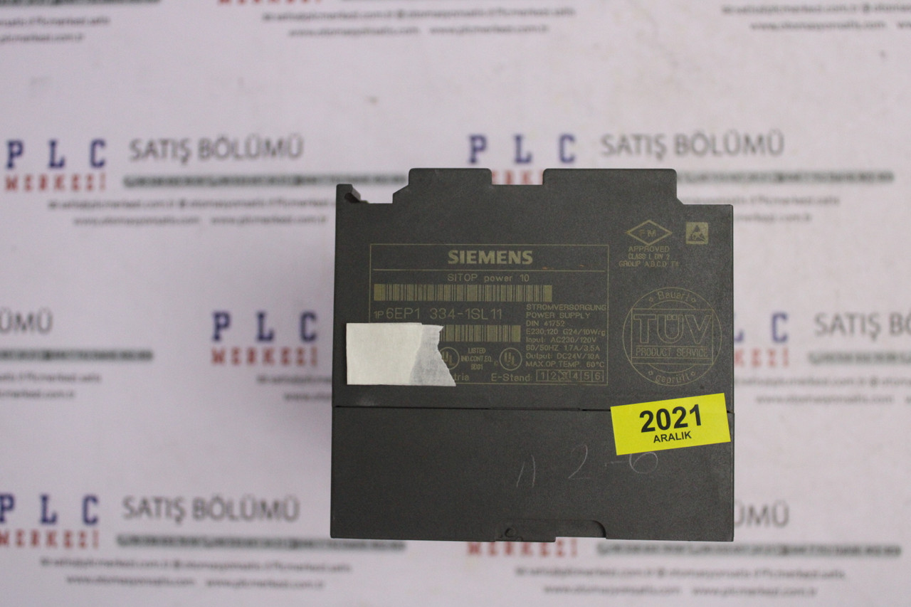 Siemens 6EP1334-1SL11 SITOP Power 10 Regulated 24V 10A Power Supply